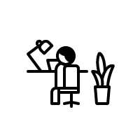 Hot desk (Shared space)